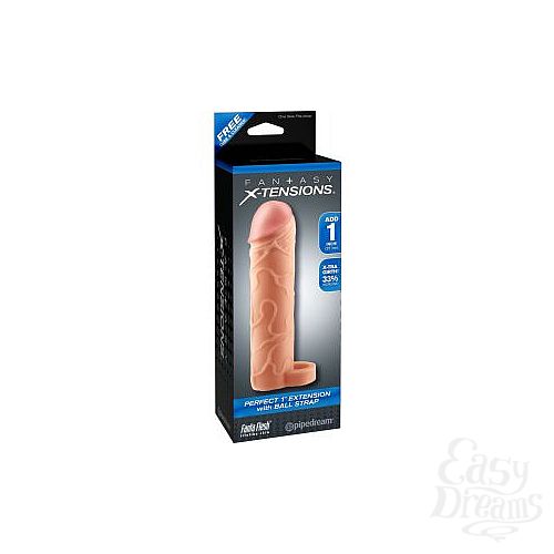  1:      Perfect 1 Extension with Ball Strap - 17 .