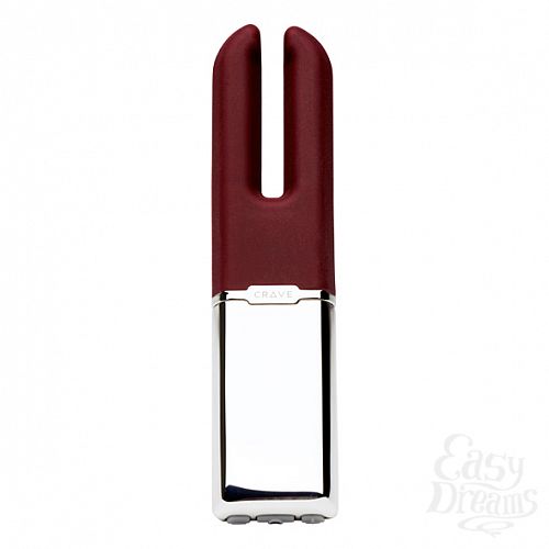  1:    Crave - Duet Vibrator Crimson