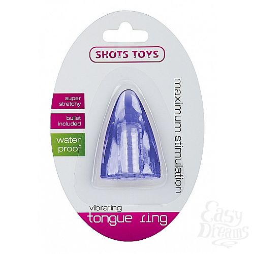  2     Vibrating Tongue Blue SH-SHT021BLU