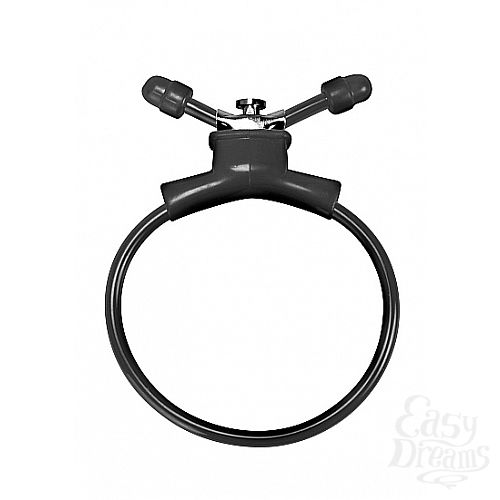  1:    Adjustable Cockring Black SH-SHT156BLK