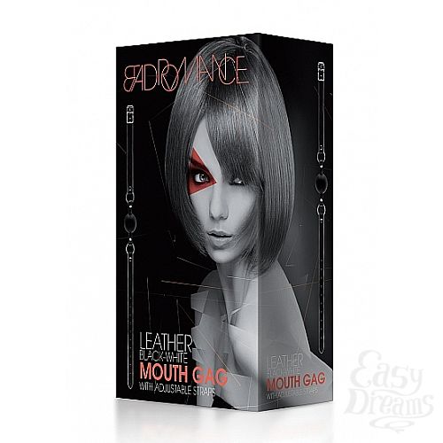 Фотография 2:  Кляп BAD ROMANCE Black SH-BAD008 Фотография 2  Кляп BAD ROMANCE Black SH-BAD008