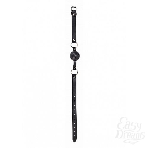 Фотография 1:  Кляп черный SH-OU047BLK Фотография 1:  Кляп черный SH-OU047BLK