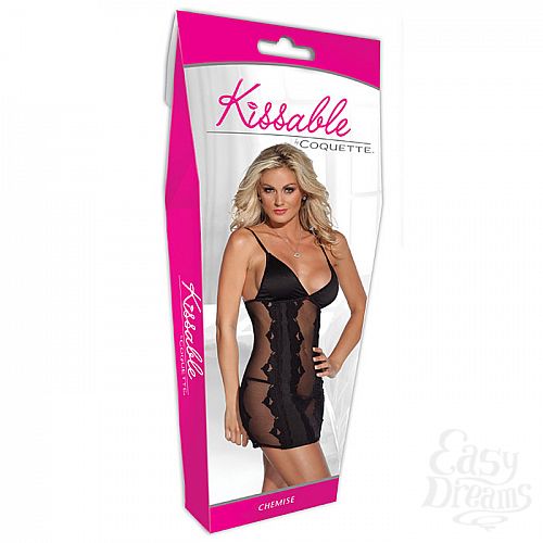 Фотография 4:  Полупрозрачная сорочка с рисунком Фотография 4  Полупрозрачная сорочка с рисунком