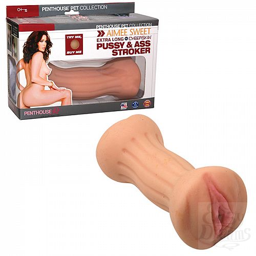 Фотография 1:  Глубокая вагина Amee Sweet - 20 см. Фотография 1:  Глубокая вагина Amee Sweet - 20 см.