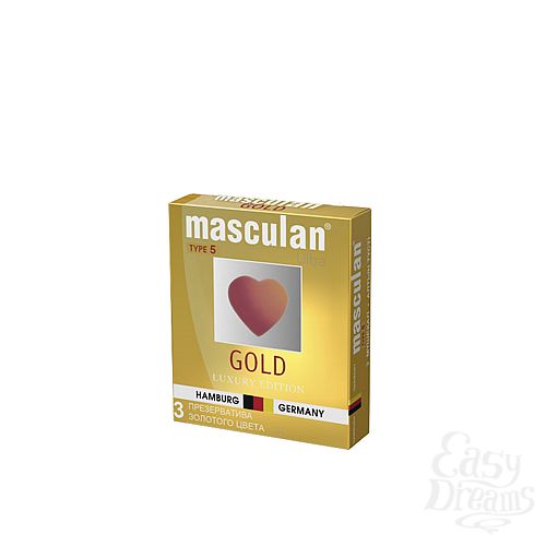  1:  Masculan Ultra 5,  3 . * 16   (Gold)