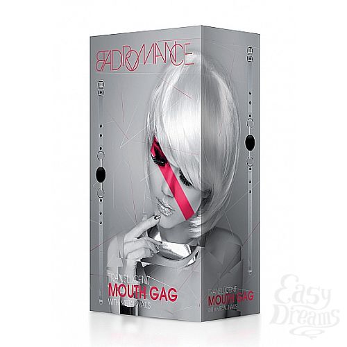 Фотография 2:  Кляп-шар на белых ремешках Black and White Фотография 2  Кляп-шар на белых ремешках Black and White