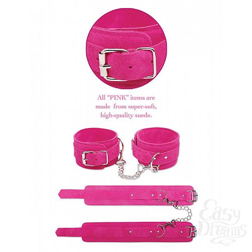  4     PINK WRIST CUFFS 