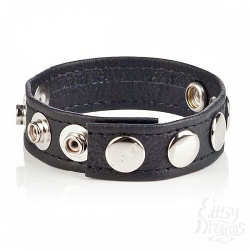  4      Adjustable 5 Snap Leather Strap