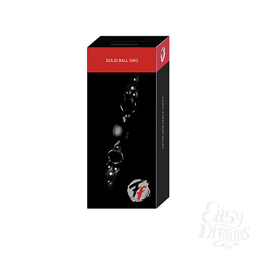 Фотография 2:  Чёрный кляп шар Solid Ball Gag  Фотография 2  Чёрный кляп шар Solid Ball Gag