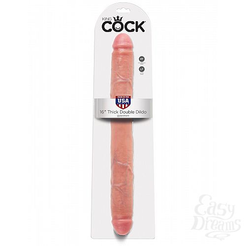 3    THICK DOUBLE DILDO - 40,6 .