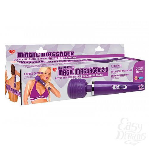  3   TLC^ Rechargeable Magic Massager 2.0