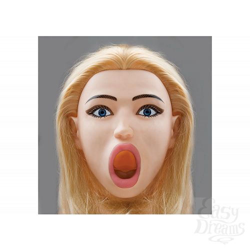  1:      TLC^ Kaydens Deep Throat Inflatable Doll with Vibrating CyberSkin^ Pussy & Ass