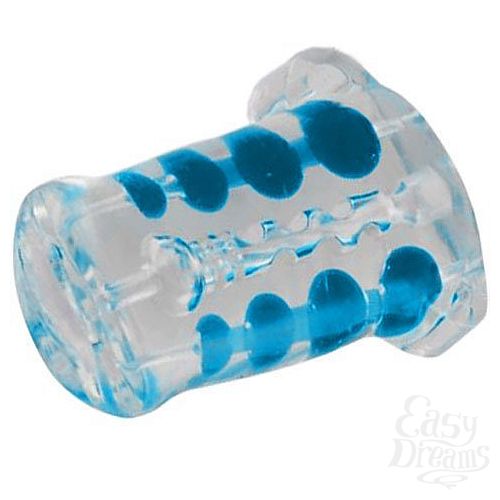 Фотография 1:  Стимулирующий мастурбатор с бусинками TLC^ CyberSkin^ Double Pleasure Comfort Grip Stroker  Фотография 1:  Стимулирующий мастурбатор с бусинками TLC^ CyberSkin^ Double Pleasure Comfort Grip Stroker