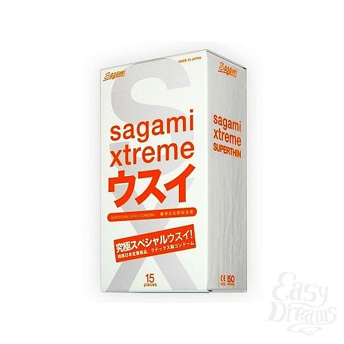  1:    Sagami Xtreme SUPERTHIN - 15 .