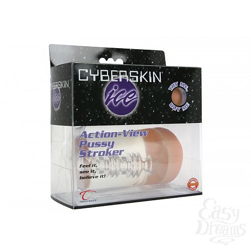 Фотография 2:  Прозрачная вагина  CyberSkin^ Ice Action-View Pussy Stroker Фотография 2  Прозрачная вагина  CyberSkin^ Ice Action-View Pussy Stroker