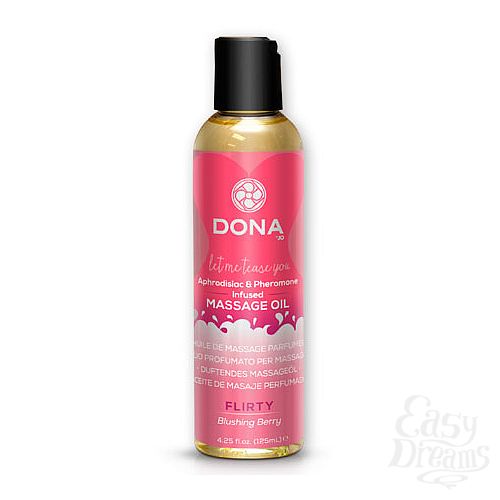  1:    DONA Scented Massage Oil Flirty Aroma: Blushing Berry 125 