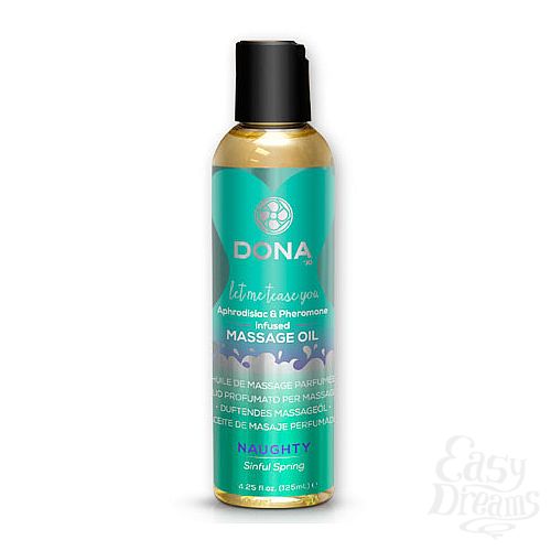  1:    DONA Scented Massage Oil Naughty Aroma: Sinful Spring 125 