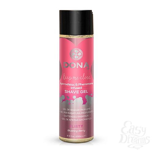  1:       DONA Shave Gel Flirty Aroma: Blushing Berry 250 