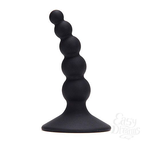  1:  ׸  - DOMINO ASS PUNISHER SILICONE - 9,5 .