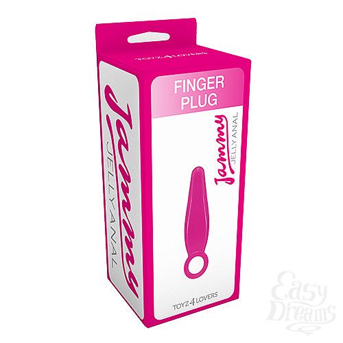 ���������� 2  ������� �������� ������ JAMMY JELLY ANAL FINGER PLUG - 7,2 ��.