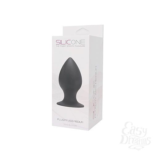  2        PLUG MY ASS SILICONE MEDIUM - 10 .