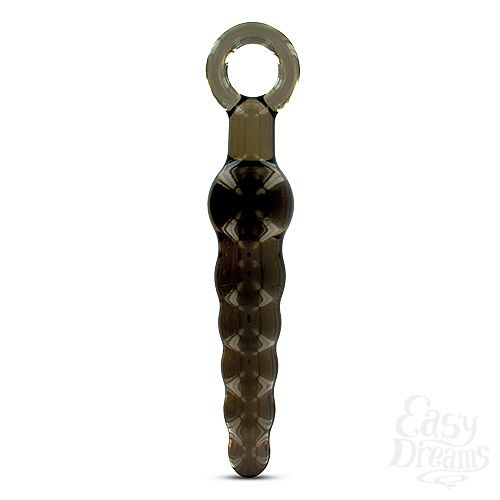  1:    - ANAL DILDO WORM GREY - 18,5 .