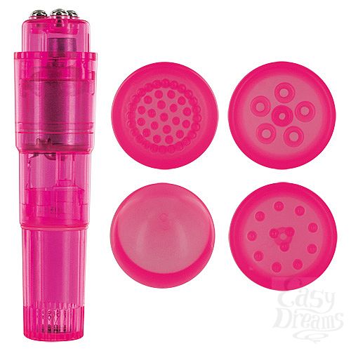  1:     4  MULTI STIMULATOR CANDY PIE PINK PLEASY