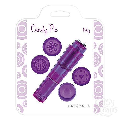  2     4  MULTI STIMULATOR CANDY PIE PURPLE PULSY