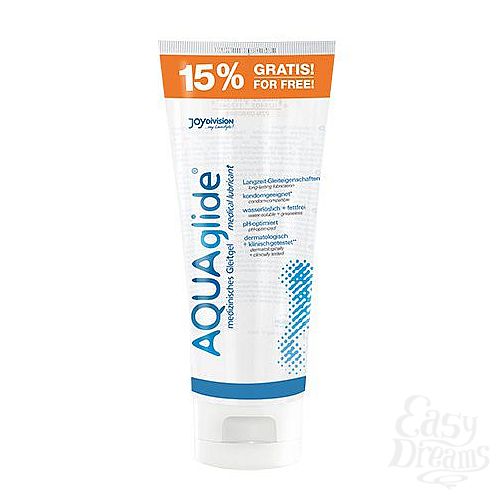 Фотография 1:  Гель-лубрикант AQUAglide на водной основе - 230 мл. Фотография 1:  Гель-лубрикант AQUAglide на водной основе - 230 мл.