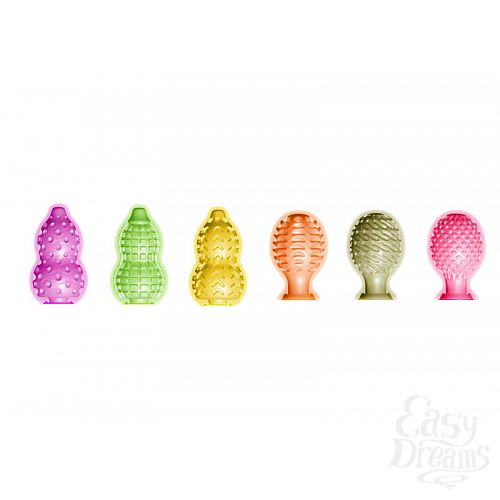 Фотография 1:  Набор мини-мастурбаторов Juicy Mini Masturbator, Set of 6 (4 Inner Cartons) Фотография 1:  Набор мини-мастурбаторов Juicy Mini Masturbator, Set of 6 (4 Inner Cartons)