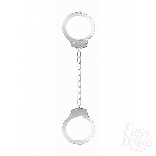  1:   Pleasure Legcuffs White SH-OU006WHT