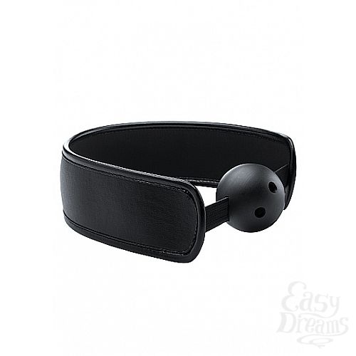 Фотография 1:  Кляп Brace Balll OUCH! Black SH-OU121BLK Фотография 1:  Кляп Brace Balll OUCH! Black SH-OU121BLK