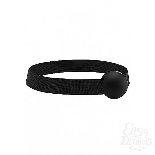 Фотография 1:  Кляп Elastic Ball OUCH! Black SH-OU120BLK Фотография 1:  Кляп Elastic Ball OUCH! Black SH-OU120BLK