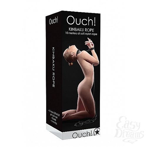  2     Kinbaku 10 m. Black SH-OU043BLK