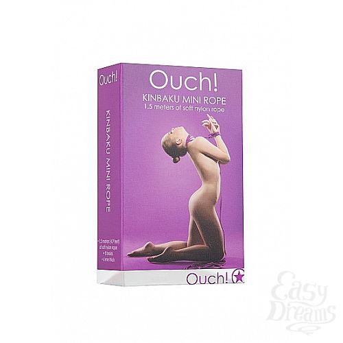  2     Kinbaku Mini 1,5m Purple SH-OU073PUR