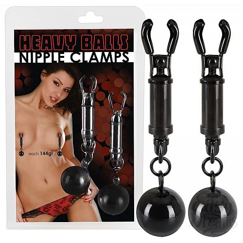  1:       Nipple Clamps Heavy Balls