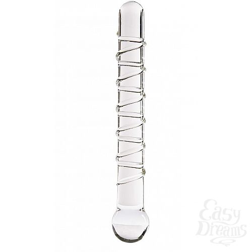  1:    GLASS WORXX SPARKLE SCEPTER CLEAR - 17 .