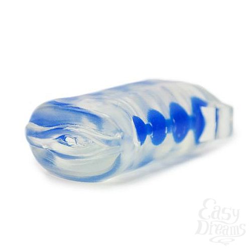 Фотография 3:  Стимулирующий мастурбатор с бусинками CyberSkin Double Pleasure Comfort Grip Stroker Фотография 3  Стимулирующий мастурбатор с бусинками CyberSkin Double Pleasure Comfort Grip Stroker