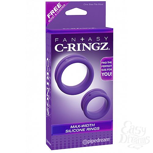 ���������� 1:  ����� �� 2-� ����������� ����� Max Width Silicone Rings ����������