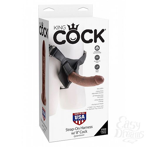  1:      Strap-on Harness Cock - 20,3 .