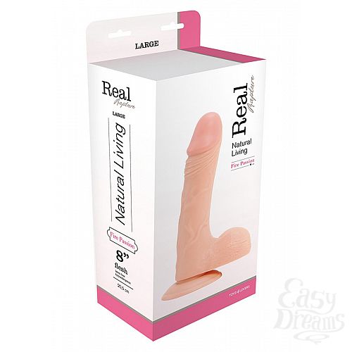 ���������� 1:  �������� ������������� � �������� DILDO REAL RAPTURE - 23 ��.