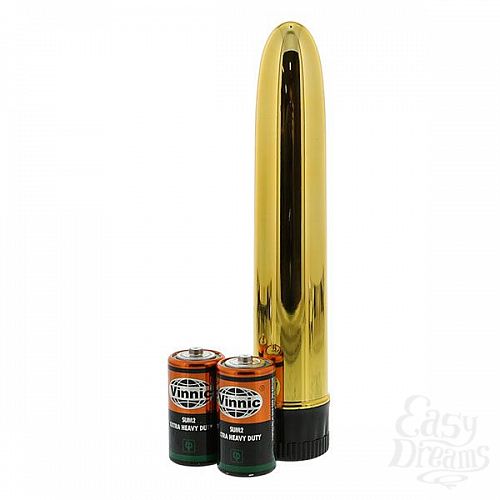  1:         SLIM-LINE VIBRATOR GOLD - 17 .