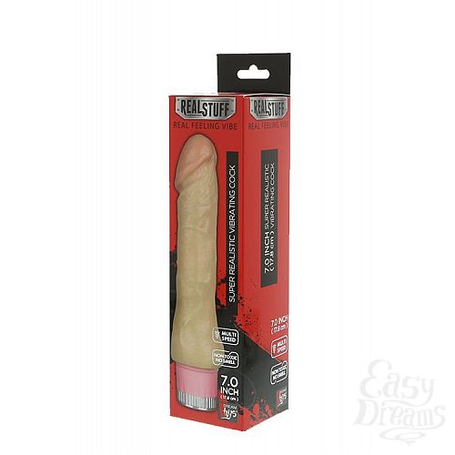  2   - REALSTUFF 7INCH VIBRATOR - 17,8 .