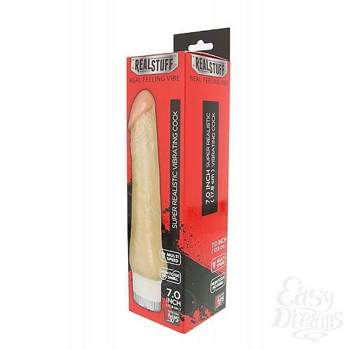  2     REALSTUFF 7INCH VIBRATOR - 17,8 .
