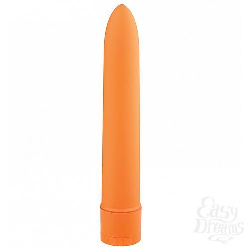  1:     BASICX MULTISPEED VIBRATOR ORANGE 7INCH - 18 .