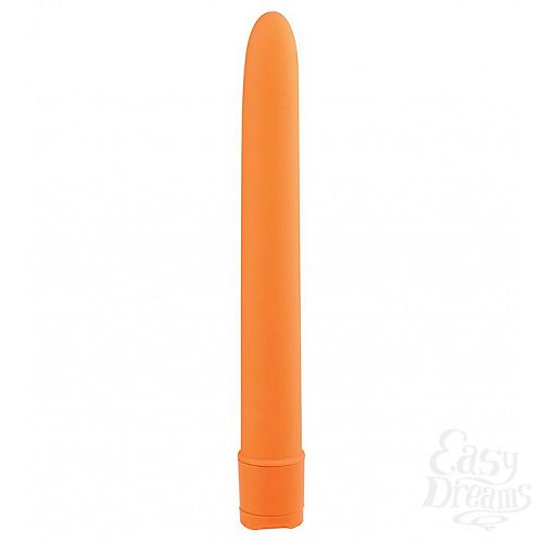 1:    BASICX MULTISPEED VIBRATOR ORANGE 6INCH - 15 .