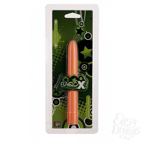  2    BASICX MULTISPEED VIBRATOR ORANGE 6INCH - 15 .