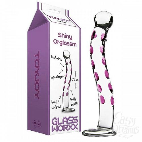  2     Worxx Shiny Orglassm Purple - 22 .