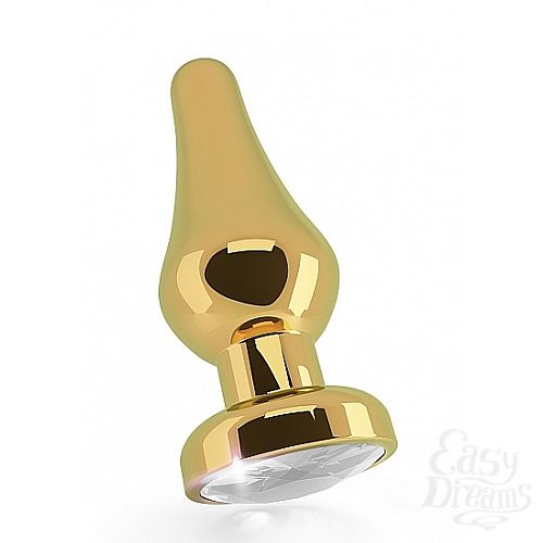  1:    4,5 R6 RICH Gold/Clear Sapphire SH-RIC006GLD