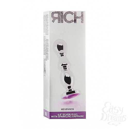  3    4,8 R2 RICH Silver/Purple Sapphire SH-RIC002SIL